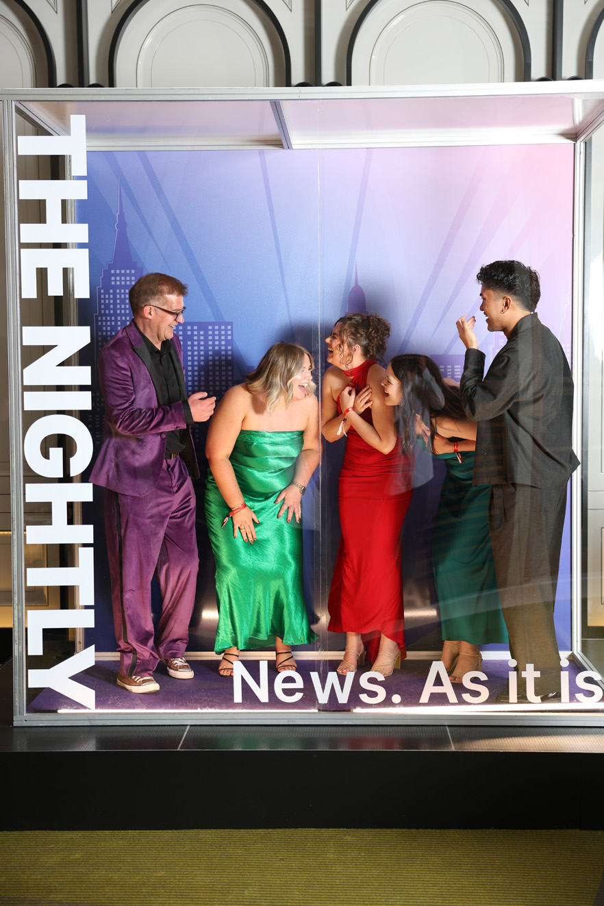 Good Times at the Oasis Ball: On Broadway – Step into The Nightly Photobox