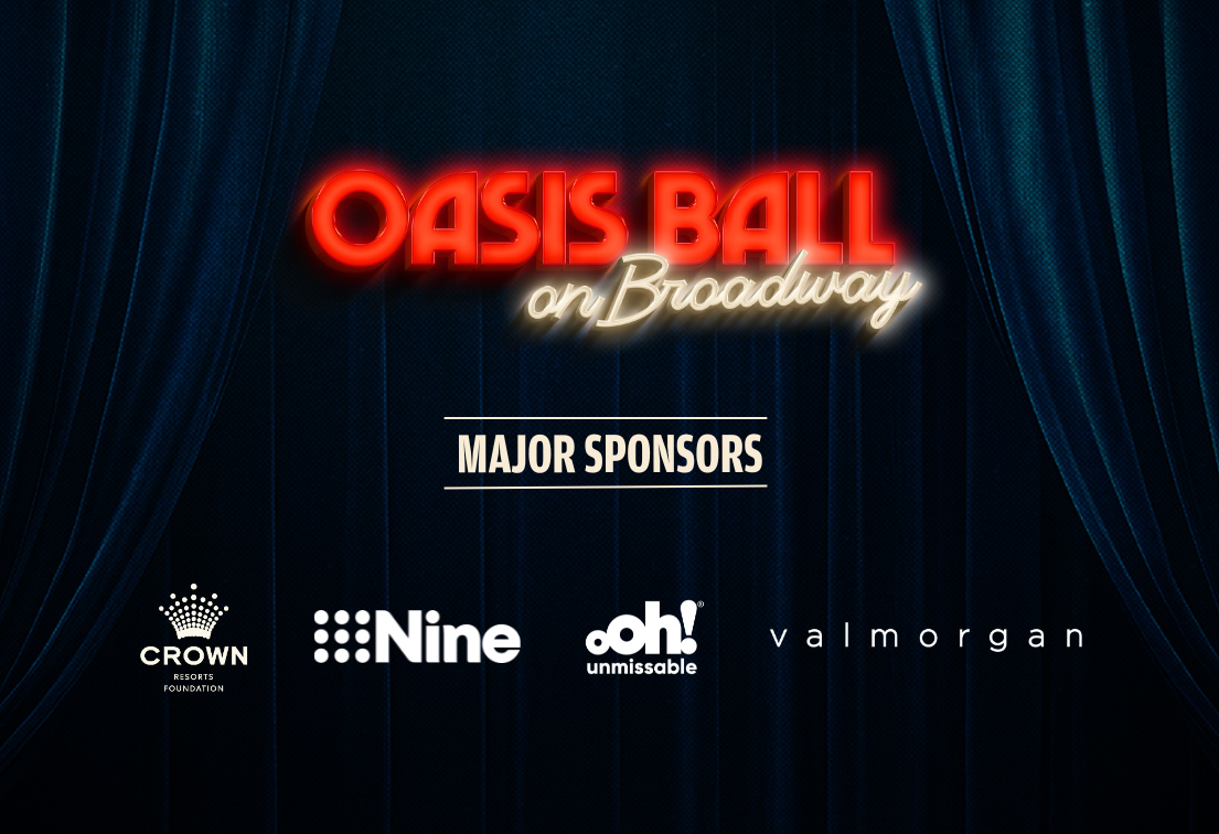 oOh! Media, Crown Resorts Foundation, Nine Perth and Val Morgan Cinema return as major sponsors of the 2025 Oasis Ball