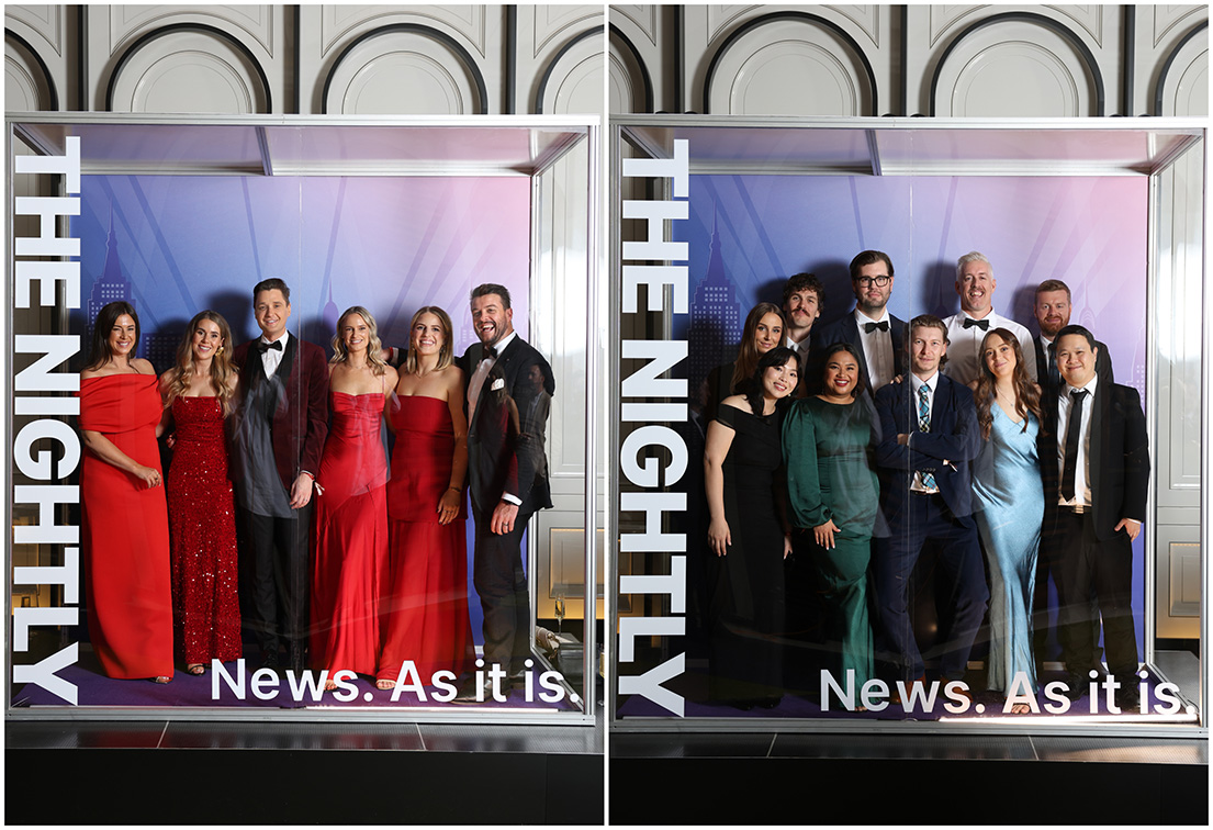 Good Times at the Oasis Ball: On Broadway – Step into The Nightly Photobox