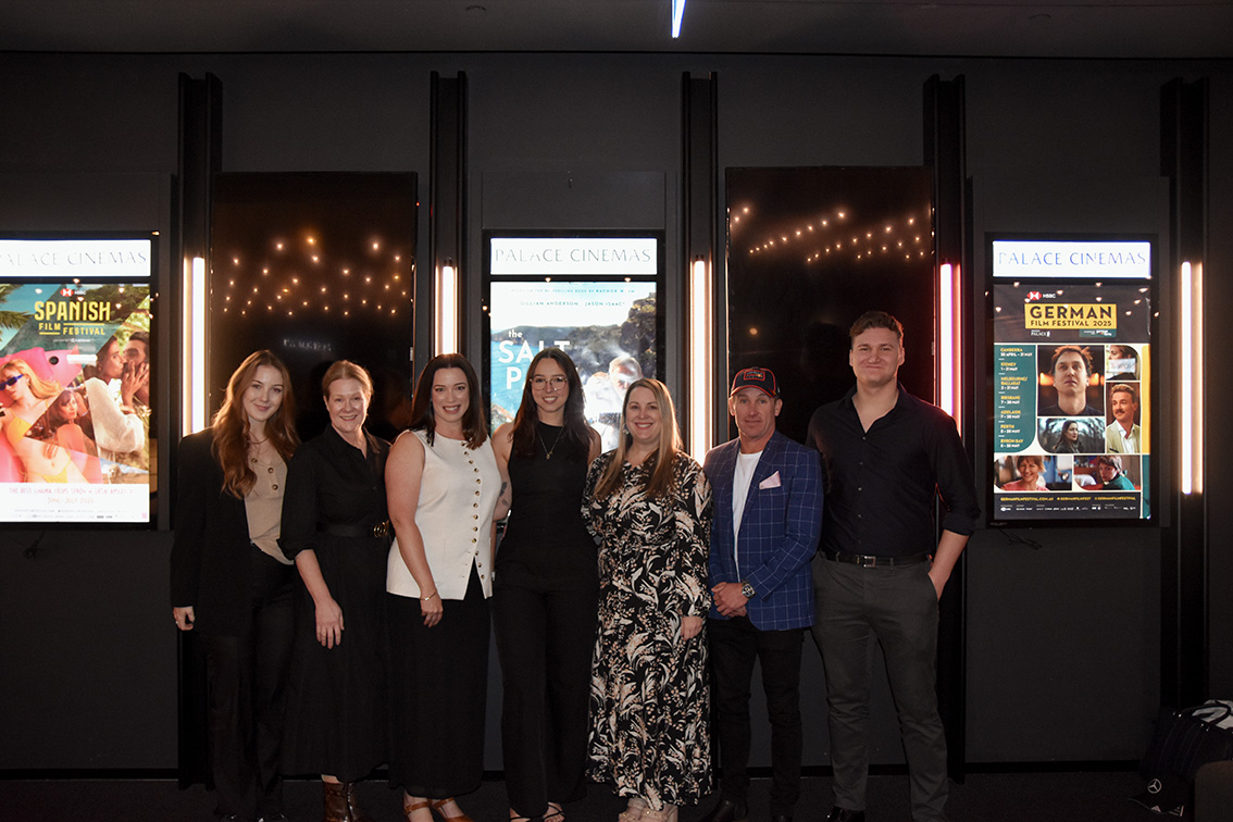 Val Morgan hosts clients at FilmFronts with industry insights and upcoming hits