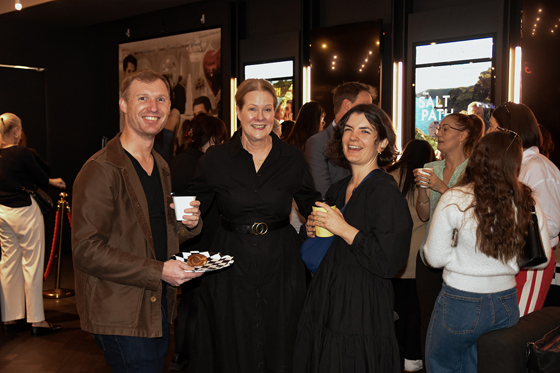 Val Morgan hosts clients at FilmFronts with industry insights and upcoming hits