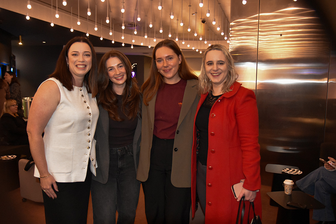 Val Morgan hosts clients at FilmFronts with industry insights and upcoming hits