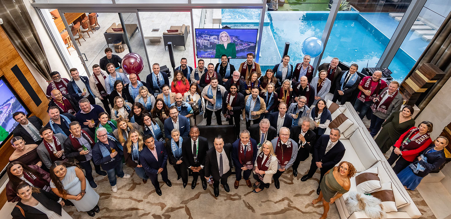 Nine Perth hosts State of Origin pre-event celebration at Crown Mansions