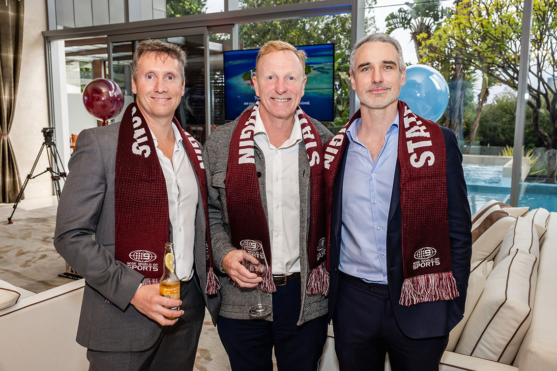 Nine Perth hosts State of Origin pre-event celebration at Crown Mansions
