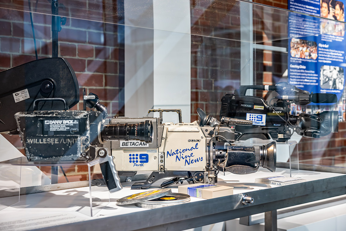 Channel 9 Perth unveils historic exhibition at WA Museum Boola Bardip