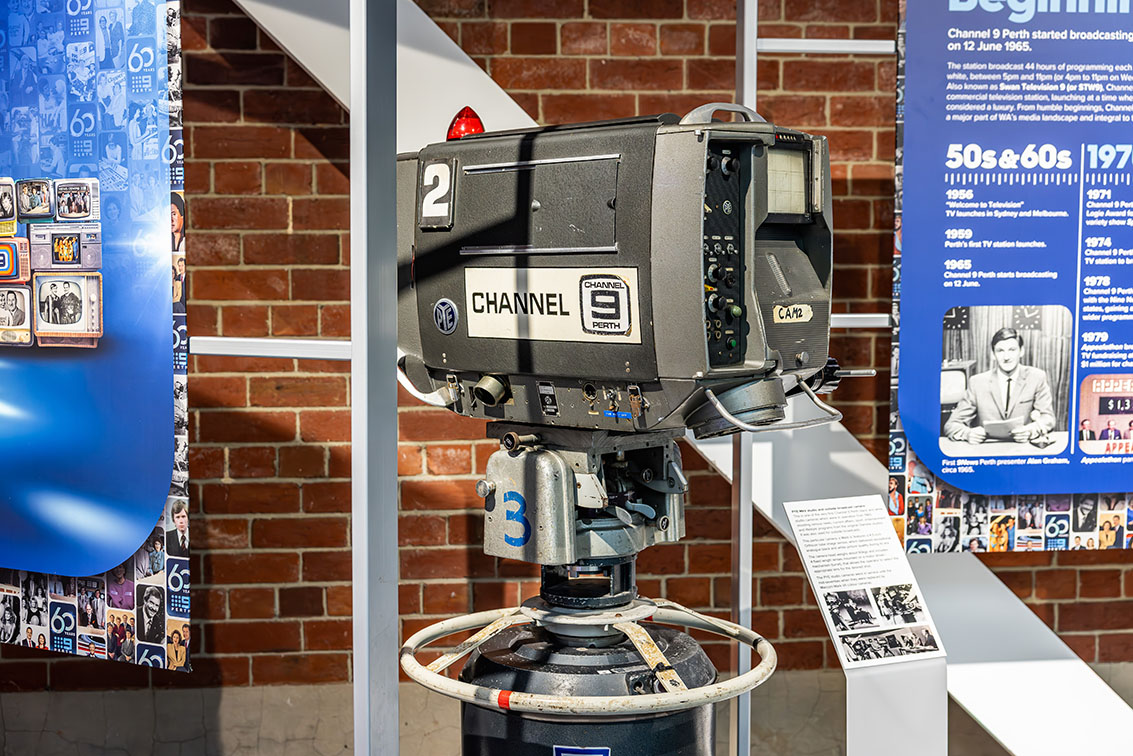 Channel 9 Perth unveils historic exhibition at WA Museum Boola Bardip