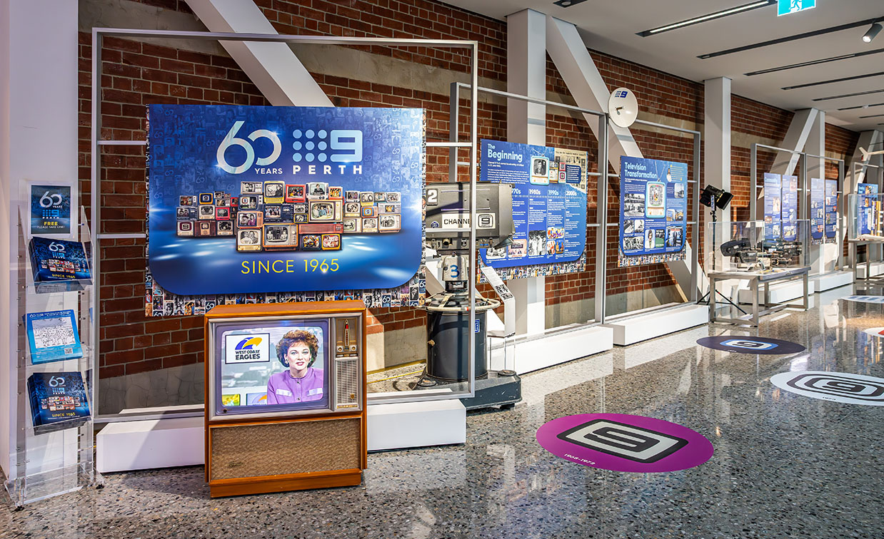 Channel 9 Perth unveils historic exhibition at WA Museum Boola Bardip