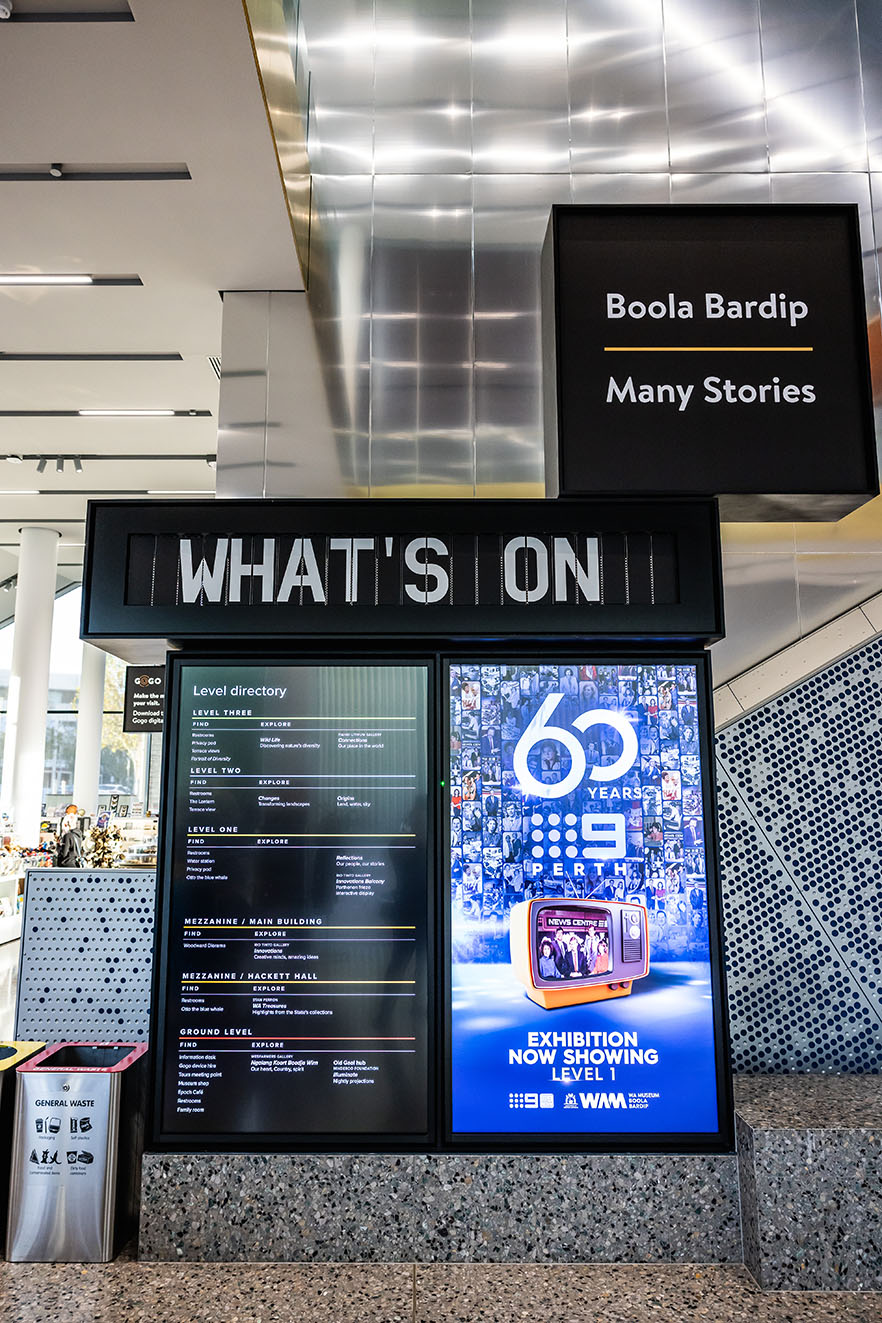 Channel 9 Perth unveils historic exhibition at WA Museum Boola Bardip