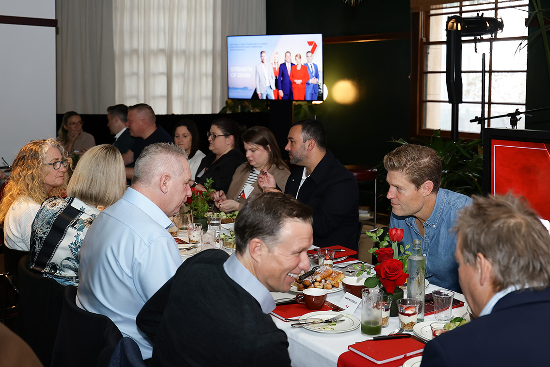 Seven West Media hosts VIP breakfast with Dr Chris Brown