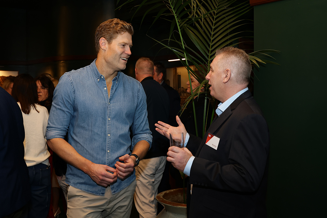 Seven West Media hosts VIP breakfast with Dr Chris Brown