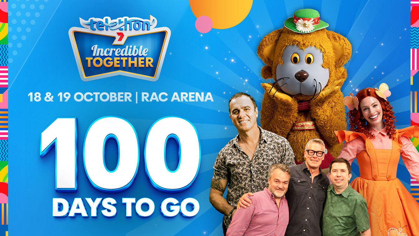 Countdown begins for Telethon 2025 with 100 days to go until WA’s biggest weekend of giving