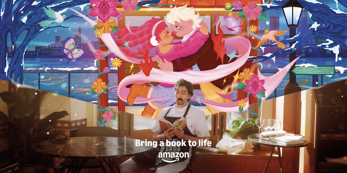 Amazon Books invites readers to ‘Bring a Book to Life’ in new campaign via Droga5 London ~ helmed by Aussie expat Tara Ford + director Steve Rogers