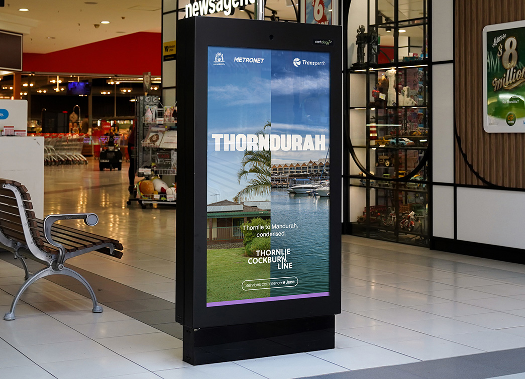 Transperth launches Thornlie-Cockburn line with Moonsail’s quirky wordplay campaign