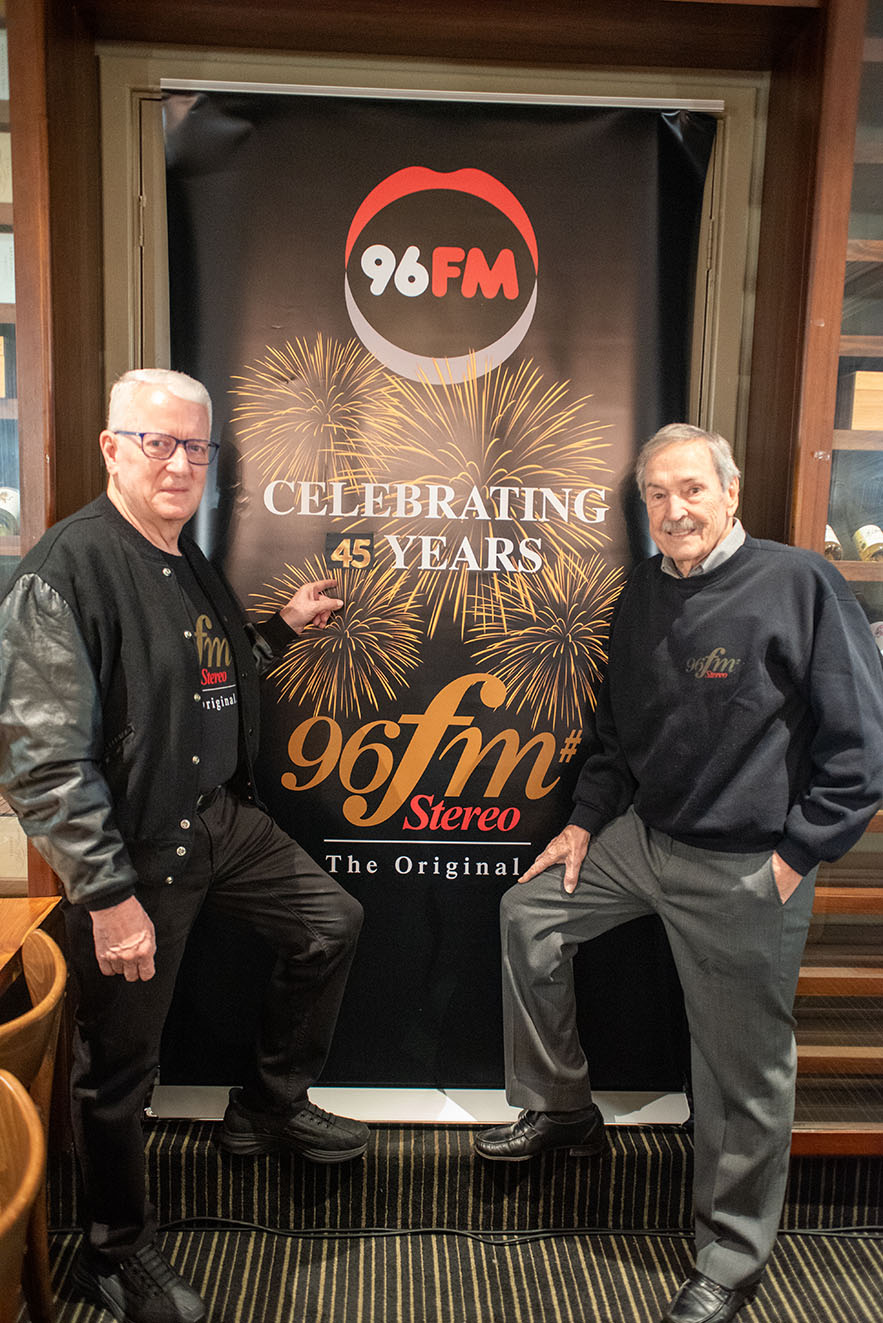 Gary Roberts rounds up ‘The Originals’ to celebrate 96FM’s 45th birthday