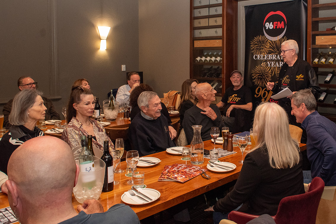 Gary Roberts rounds up ‘The Originals’ to celebrate 96FM’s 45th birthday