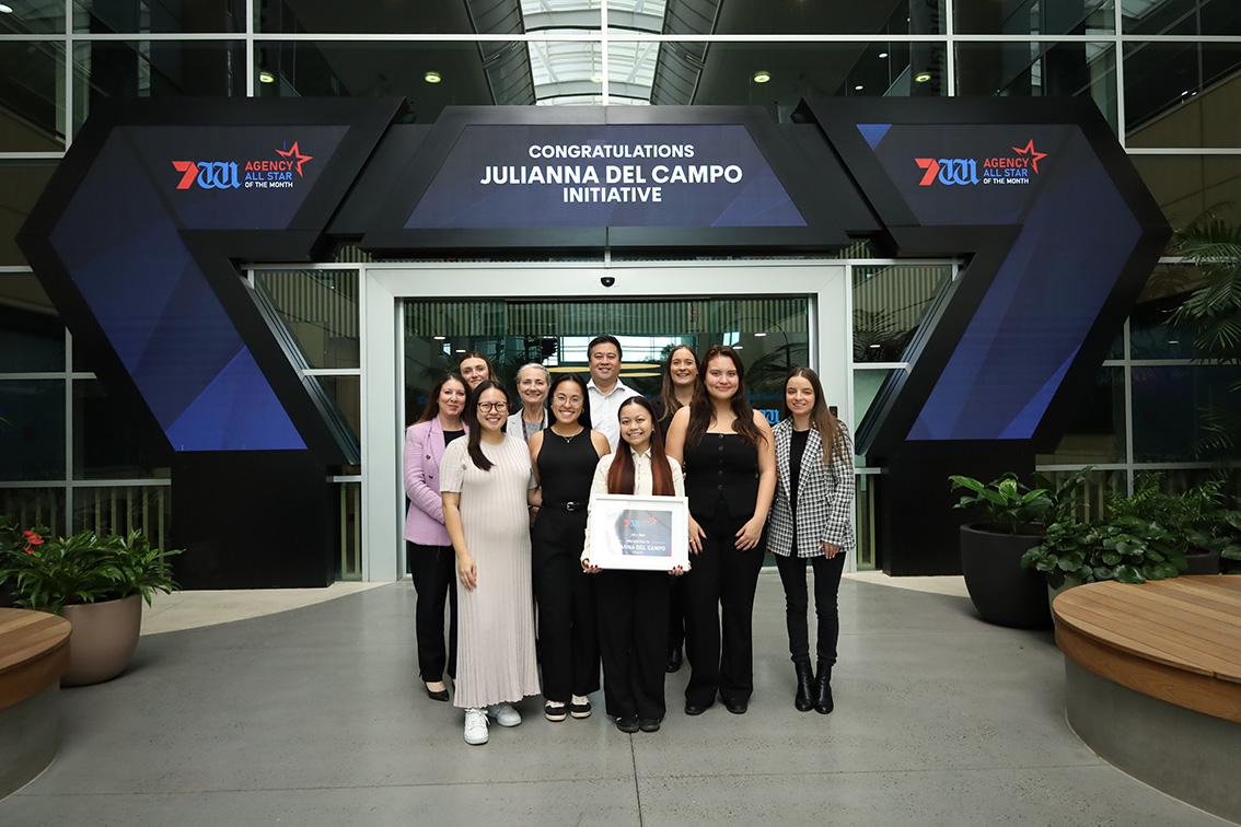 Seven West Media recognises Initiative’s Julianna Del Campo as their July Agency All-Stars winner
