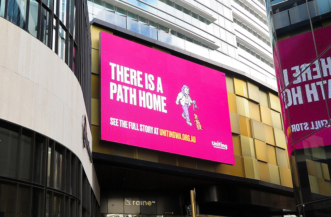 Uniting WA and KWP+Partners launch powerful campaign for Homelessness Week