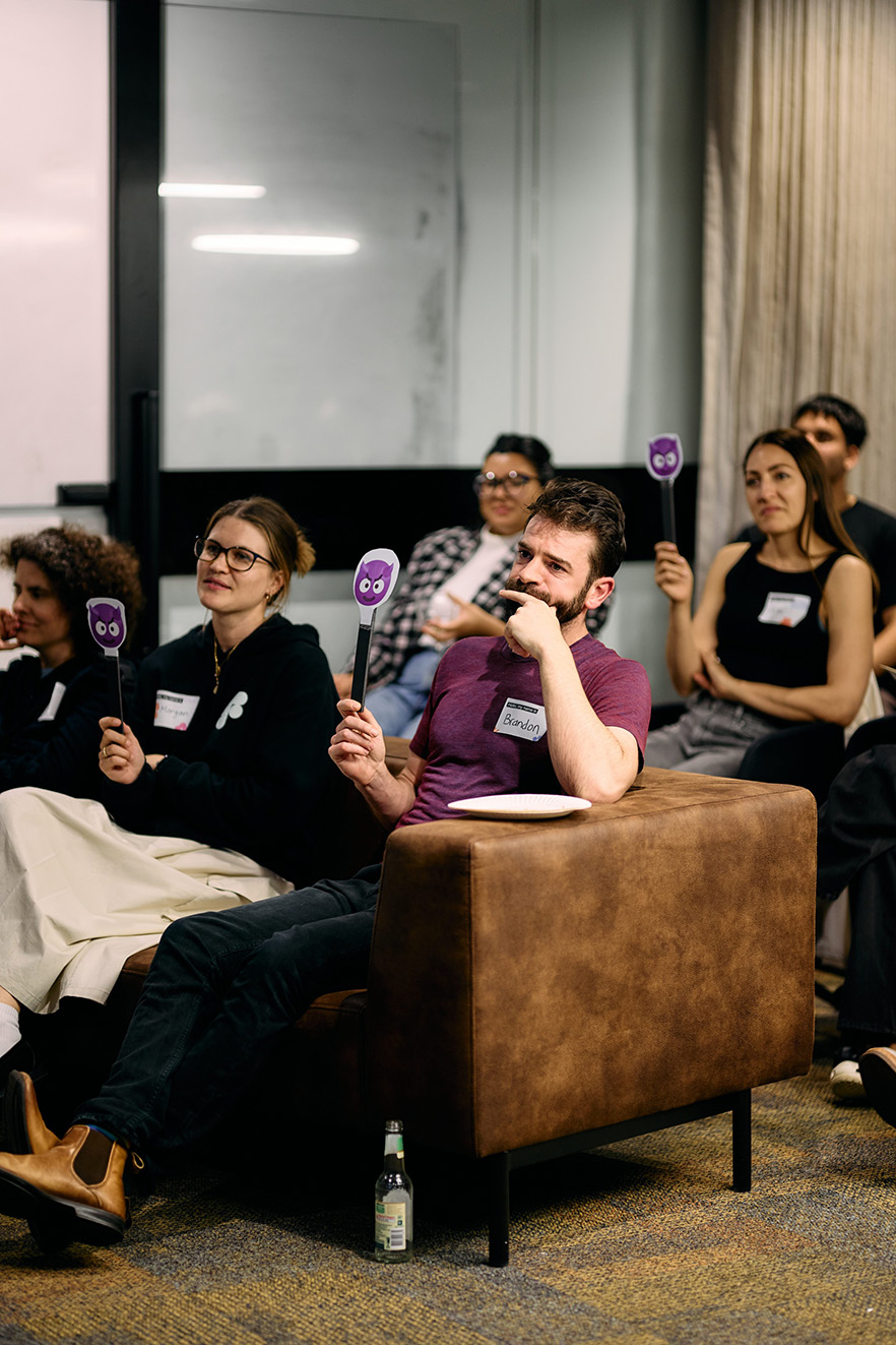 The Brand Agency hosts Friends of Figma event exploring the line between persuasive + dark UX