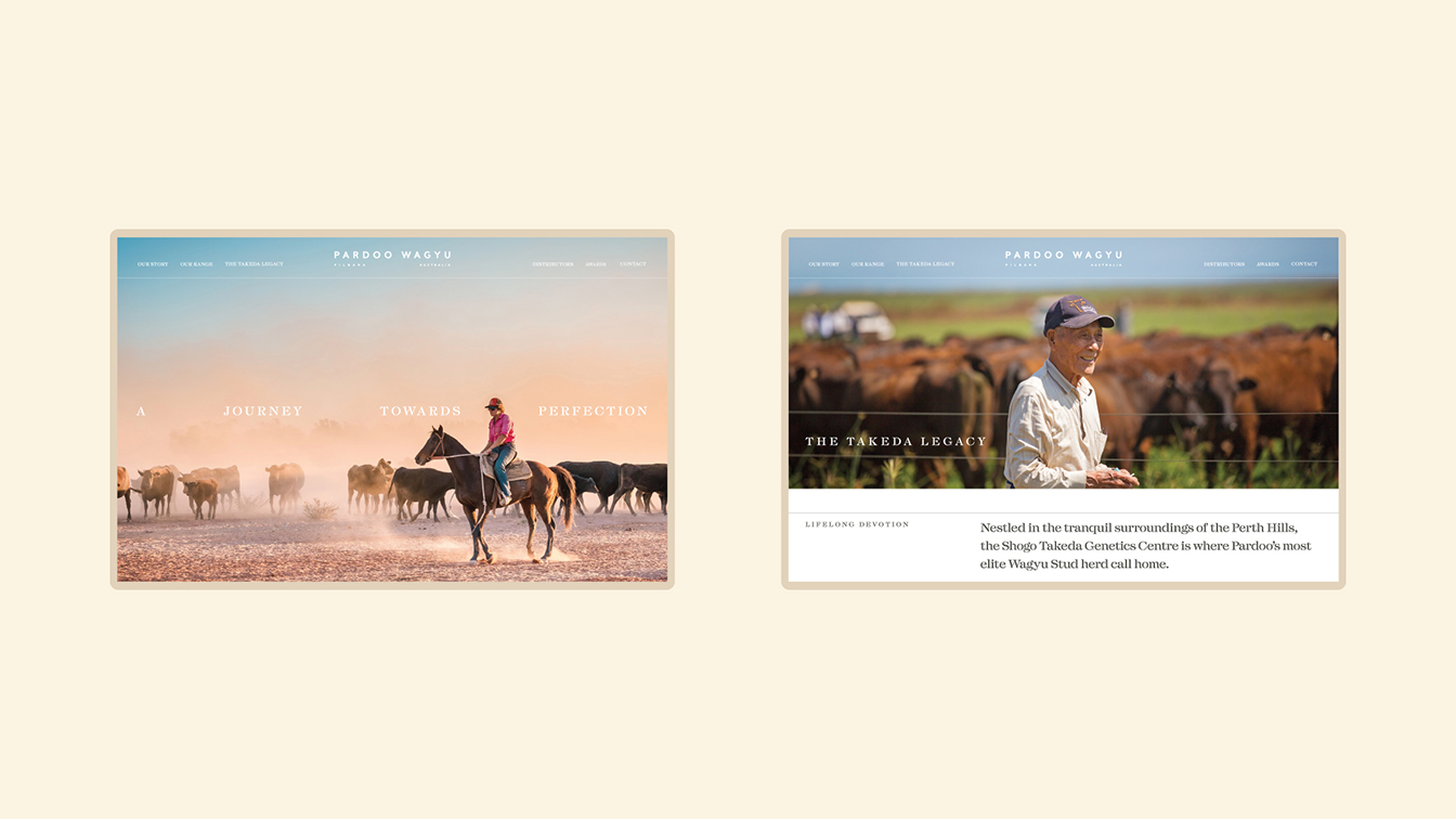 Block creates dual brand identities for Pardoo Wagyu Corporation; Pilbara purity and Kimberley presence