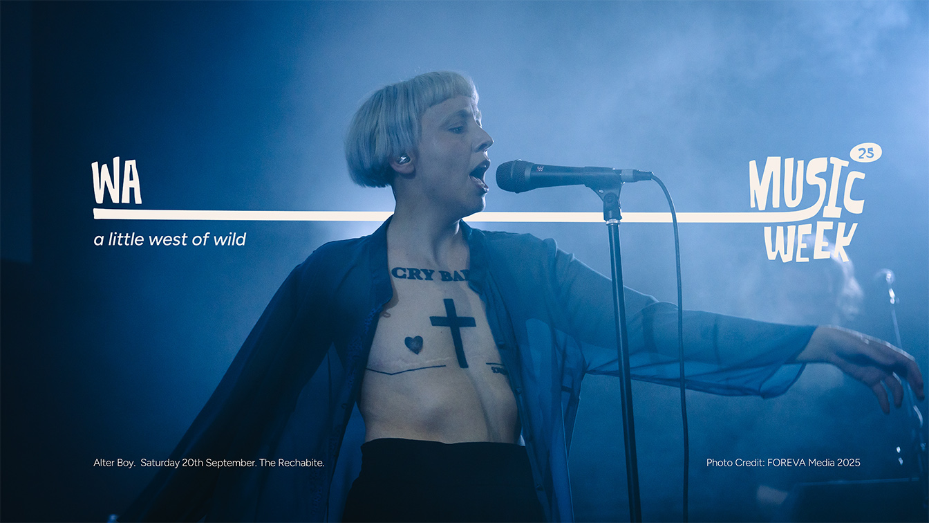 Berlin and West Australian Music capture WA’s wild music spirit in new brand identity