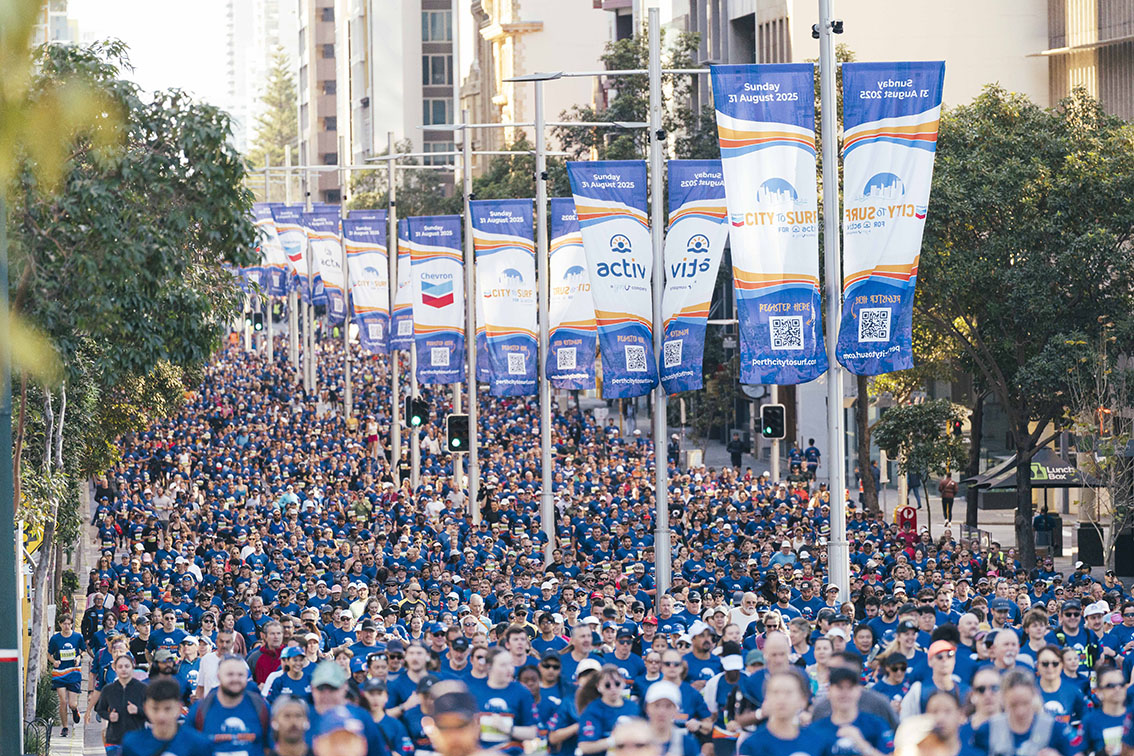 Seven West Media marks second year as major media partner for Chevron City to Surf for genU