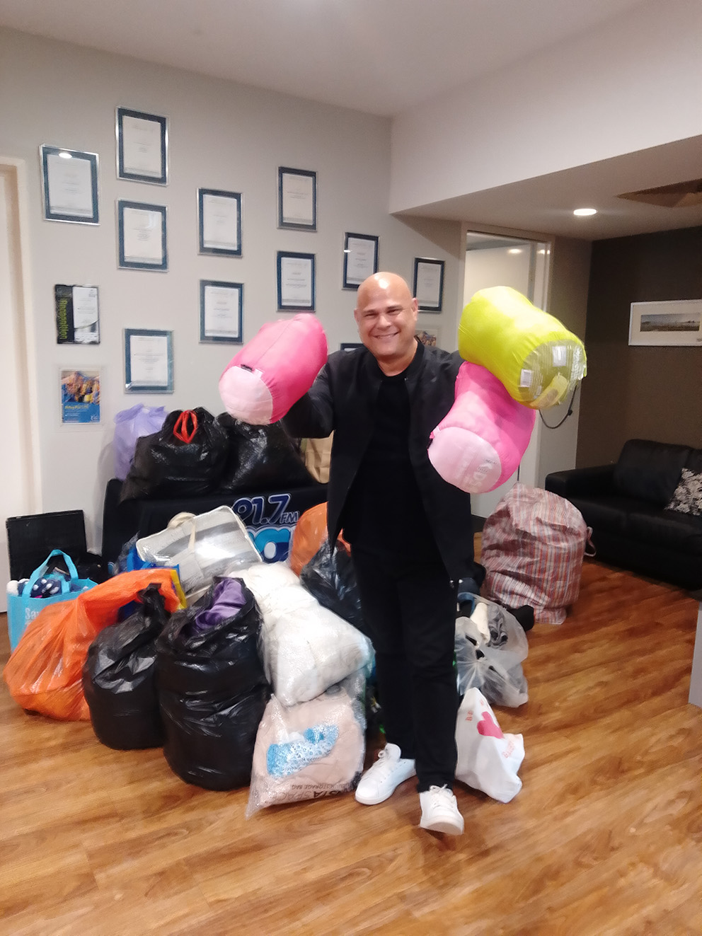 Mandurah radio stations lead winter appeal for Homelessness Awareness Day