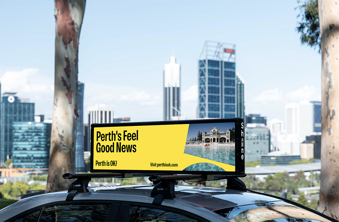 Perth is OK! partners with Shiine to bring local stories to the streets