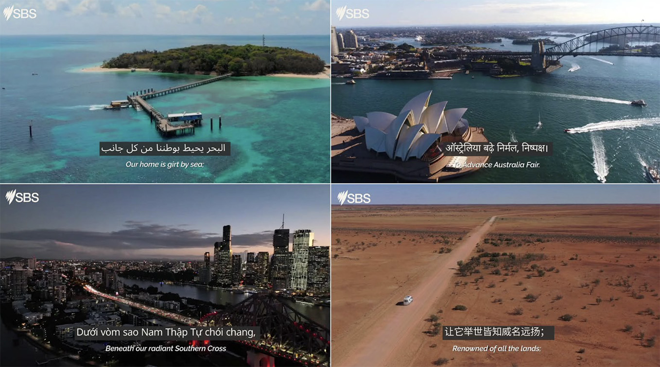 SBS shares Australian National Anthem in over 60 languages to foster belonging and connection