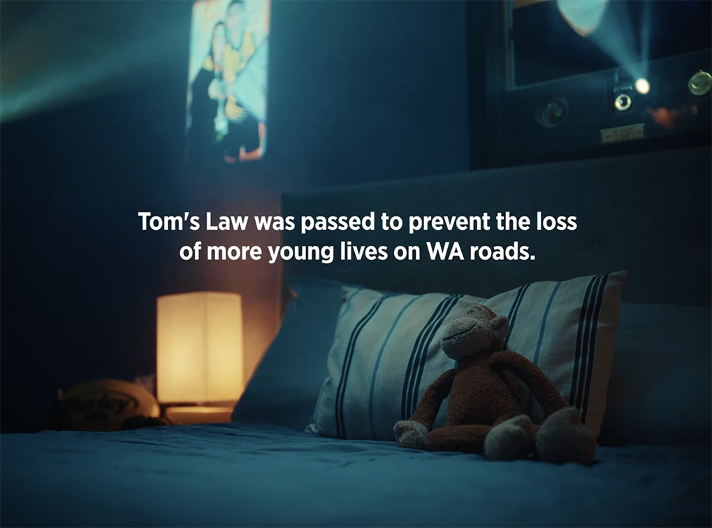 The Brand Agency, Department of Transport and Major Infrastructure launch “Tom’s Story”, to urge young drivers to take road safety seriously