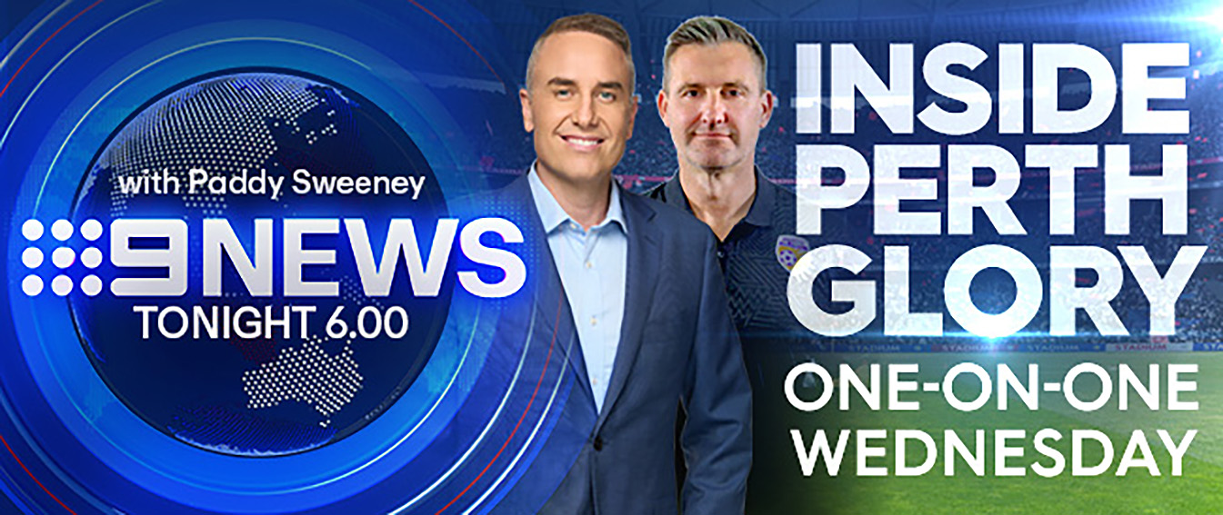 9News Perth teams up with Perth Glory coach for new fortnightly segment
