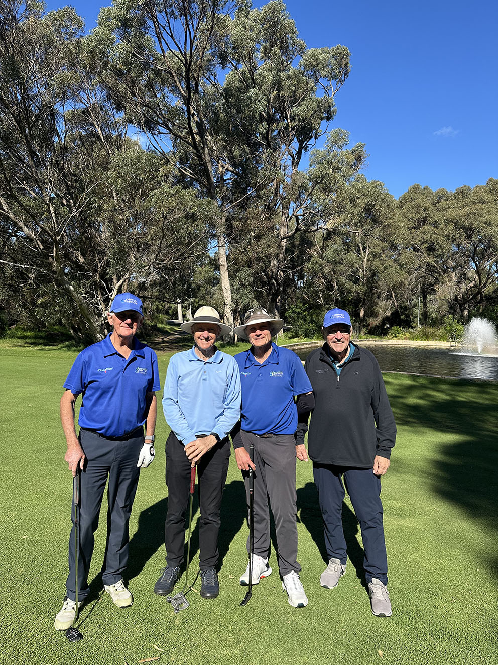 Longreach and Perth’s media industry tee off for Perron Institute at annual golf day