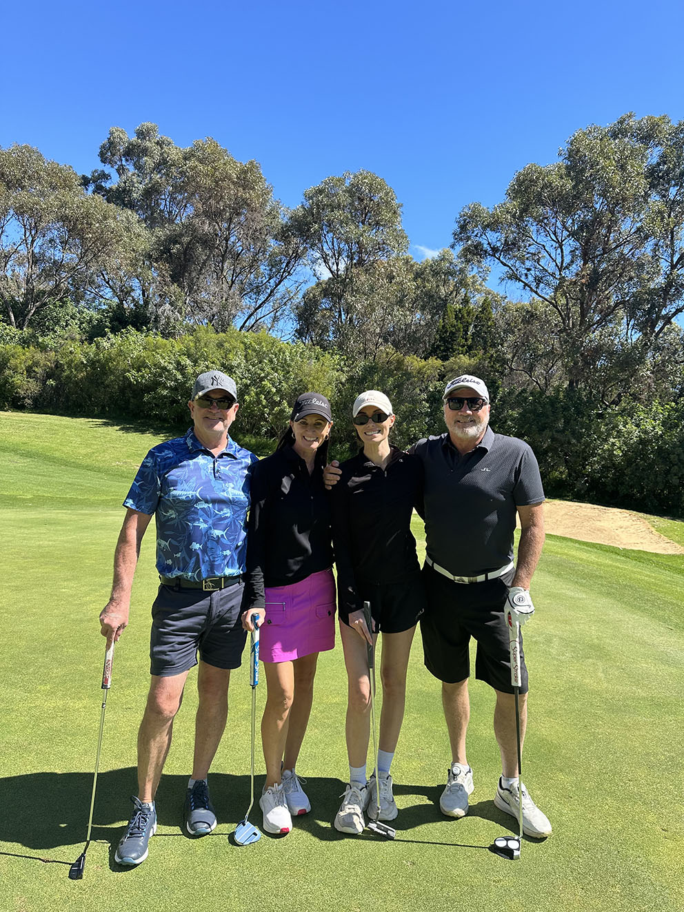 Longreach and Perth’s media industry tee off for Perron Institute at annual golf day