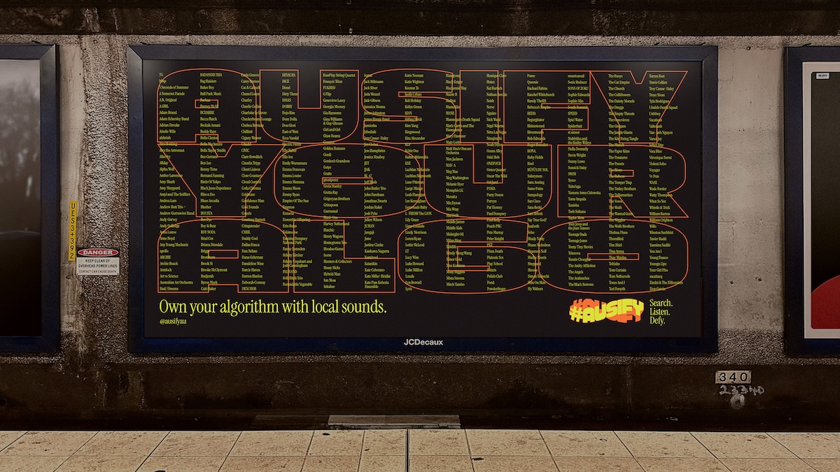 Seen+Noted: Music Australia and Bureau of Everything rally Aussies to ‘Ausify Your Algo’ and flood feeds with local artists