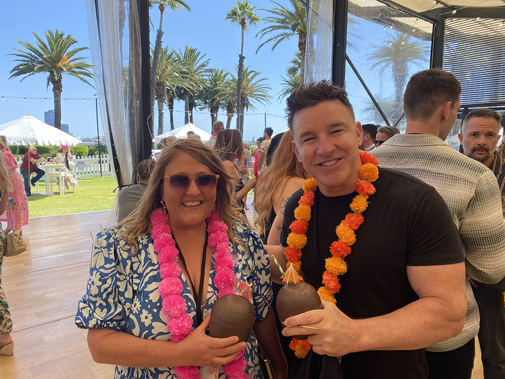 Good Times: Nova Entertainment launches the festive season with Aloha Nova party