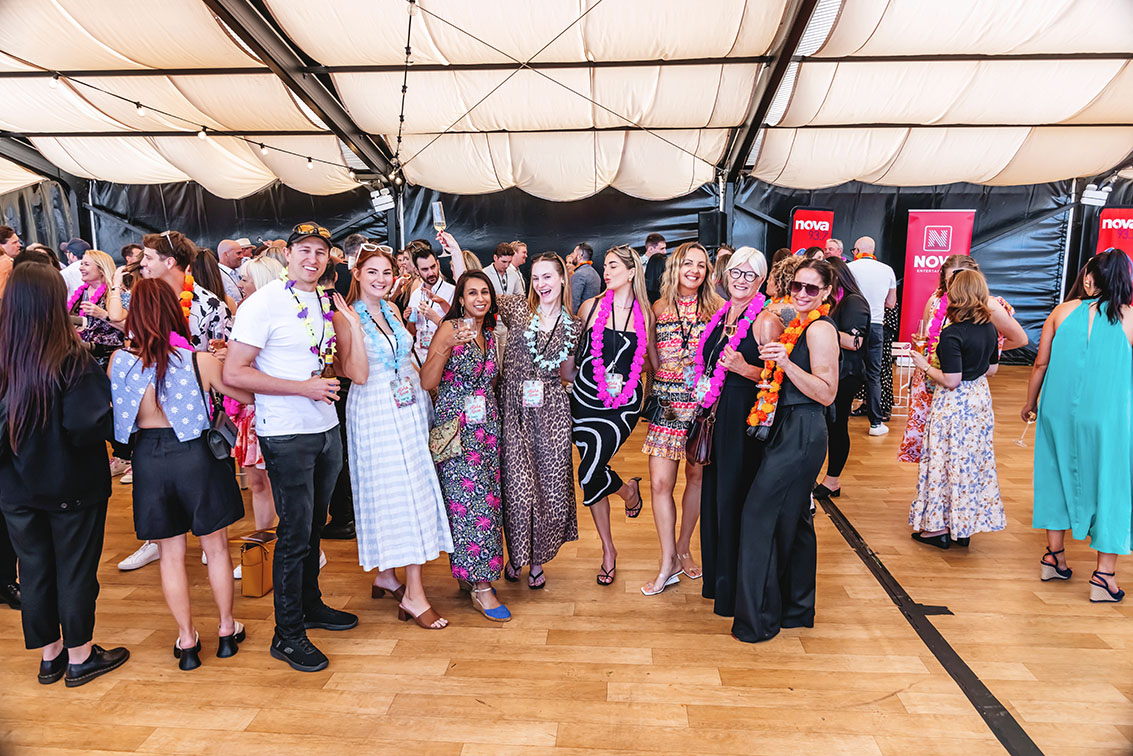 Good Times: Nova Entertainment launches the festive season with Aloha Nova party