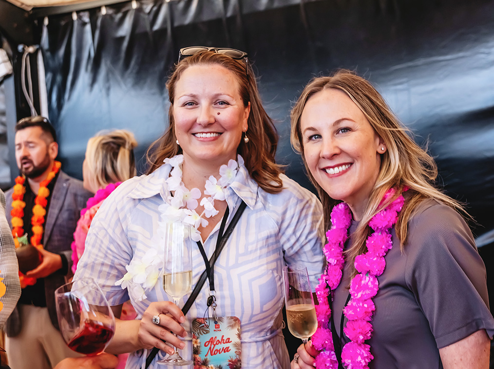 Good Times: Nova Entertainment launches the festive season with Aloha Nova party