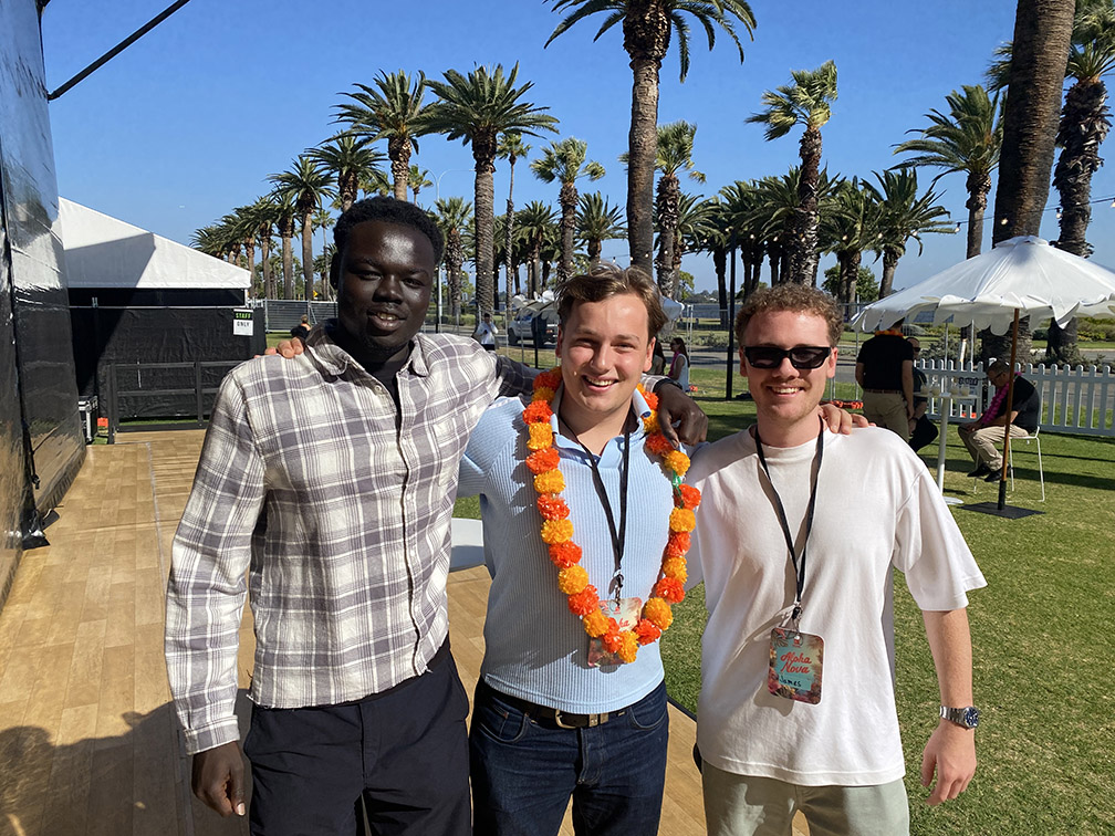 Good Times: Nova Entertainment launches the festive season with Aloha Nova party