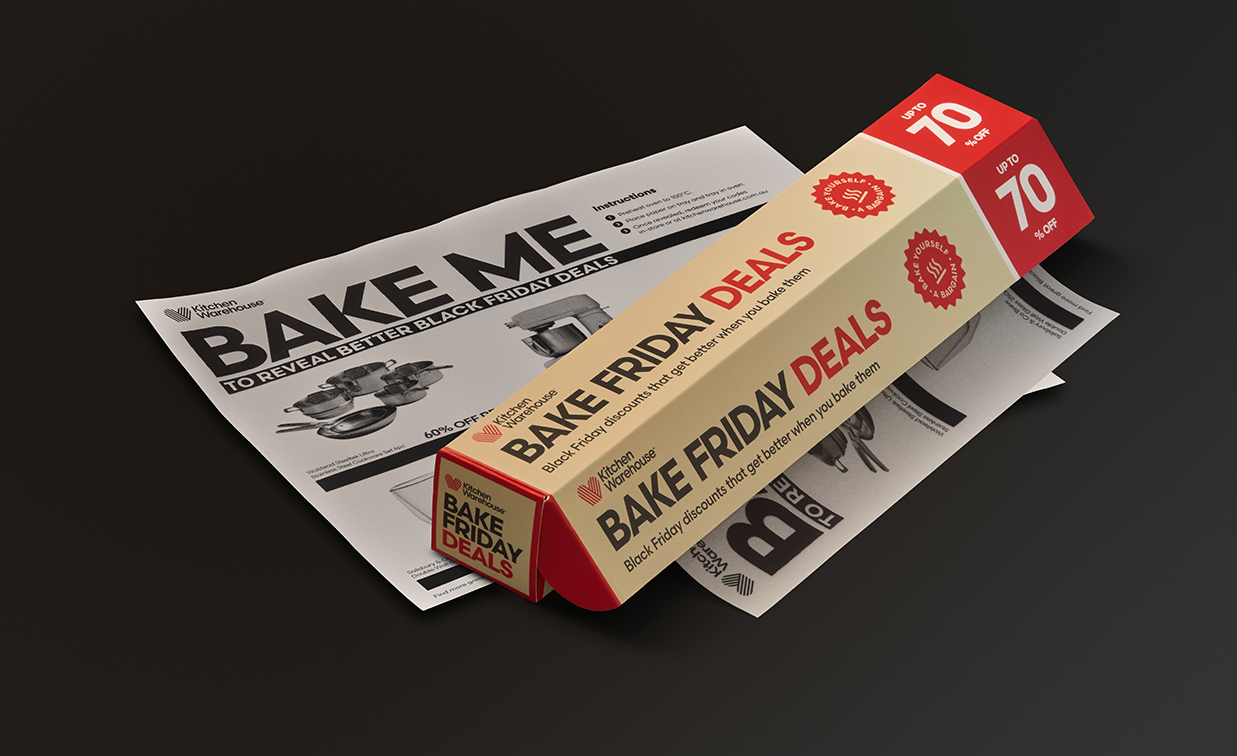 Kitchen Warehouse introduces heat-activated ‘Bake Friday Deals’ for Black Friday