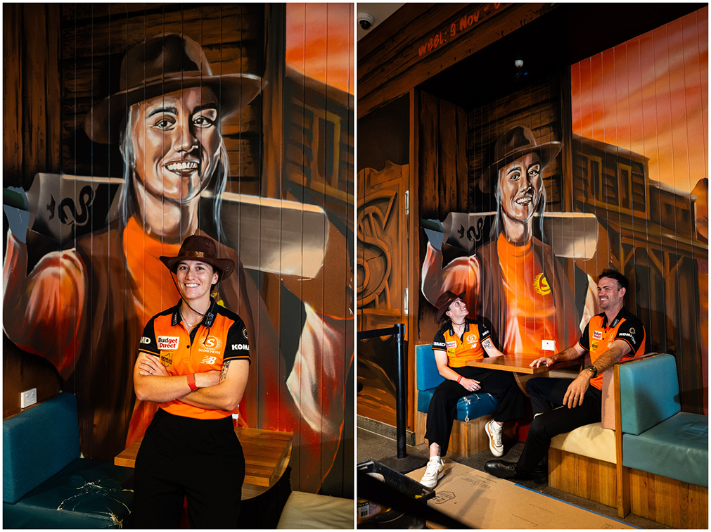 Perth Scorchers team up with Made You Look to bring the wild west to Karrinyup