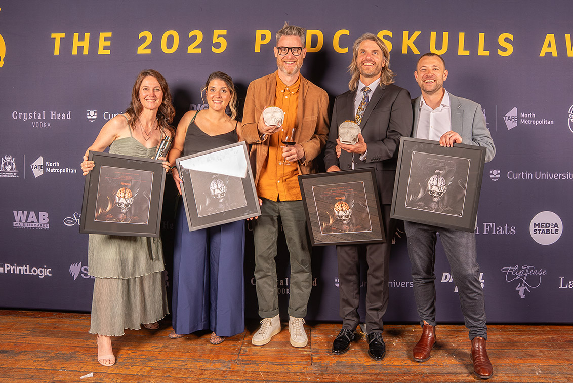 Rare steals the show at 2025 PADC Skulls Awards: WA Primary Health Alliance’s ‘The Black Puppy’ campaign wins Best of Show and 3 Gold skulls