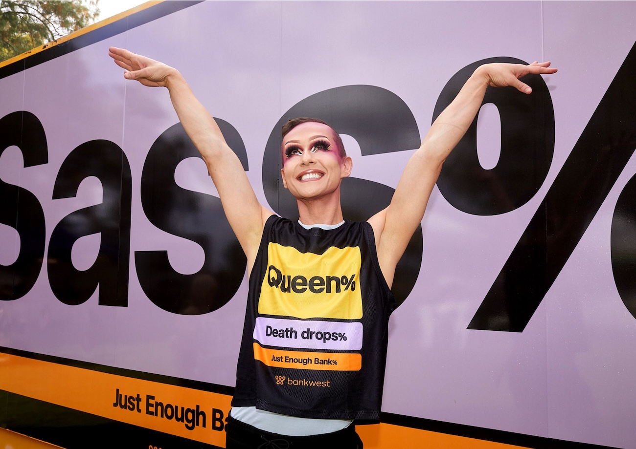 Bankwest celebrates PrideFEST 2025 with a 75,000-sequin-strong campaign via BMEOF