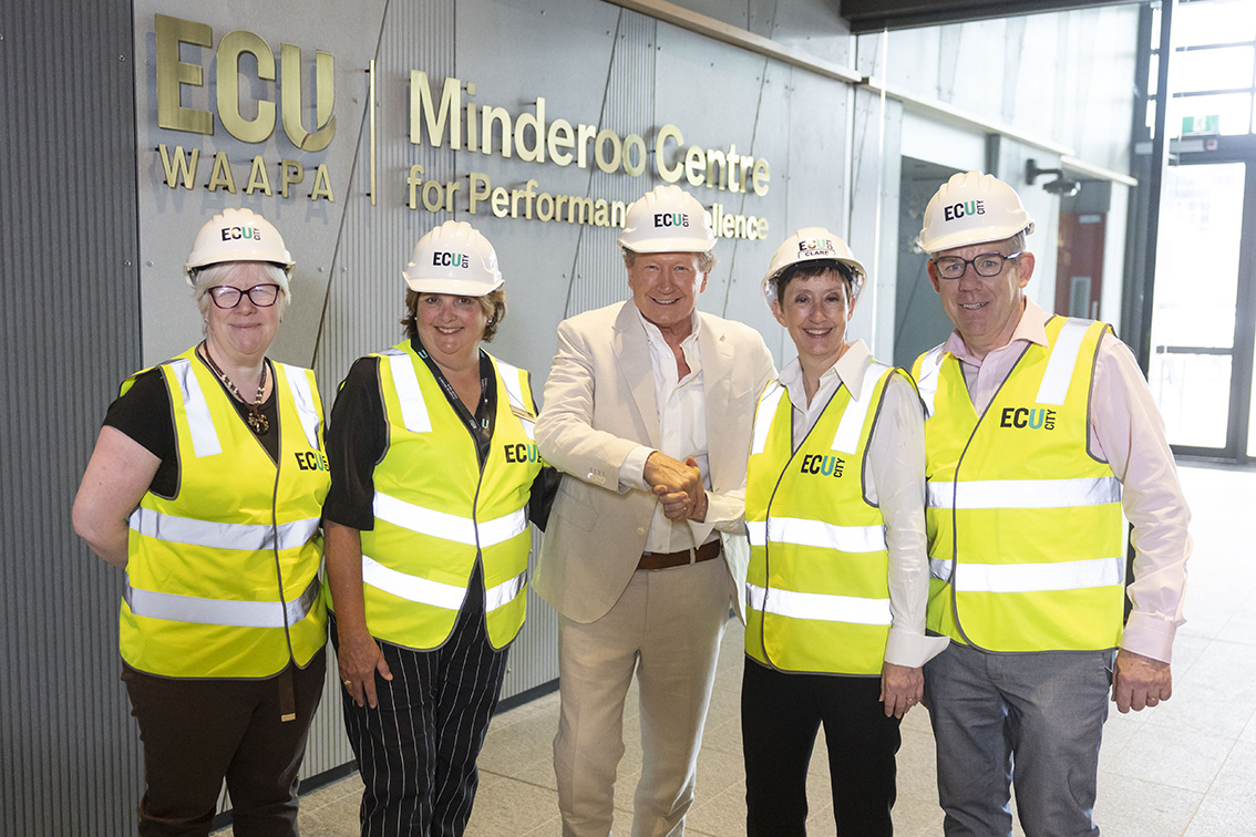 ECU recognises historic gift in naming of WAAPA’s new Centre for Performance Excellence