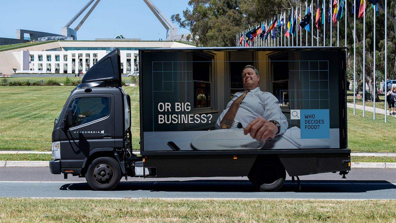 Berlin launches national campaign to ask a simple question: “Who decides Food?”