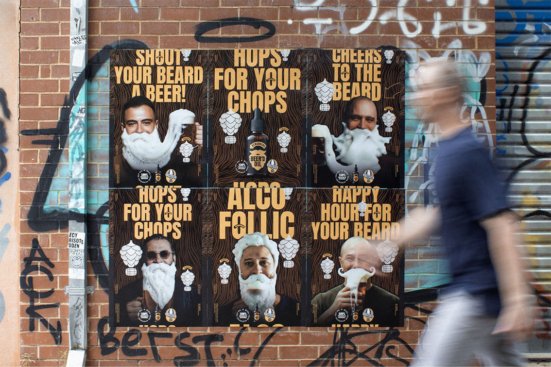 Otherside and Wildlings brew up BEER’D OIL – A beard oil made from real hops