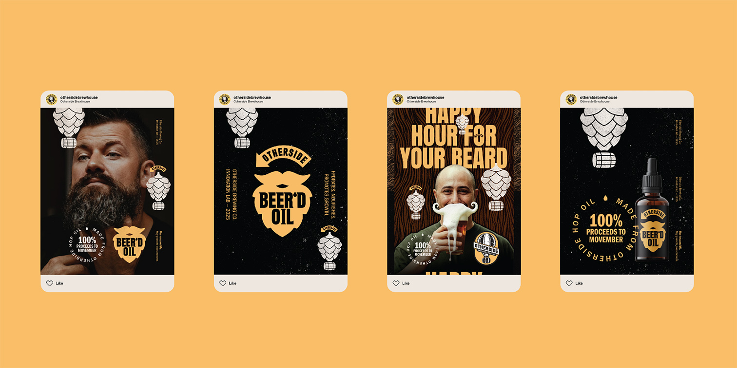 Otherside and Wildlings brew up BEER’D OIL – A beard oil made from real hops