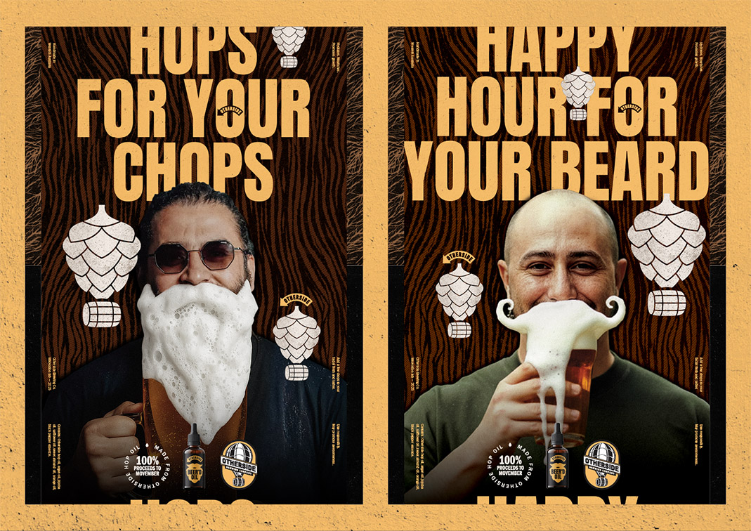 Otherside and Wildlings brew up BEER’D OIL – A beard oil made from real hops