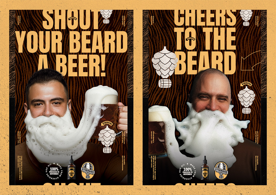 Otherside and Wildlings brew up BEER’D OIL – A beard oil made from real hops