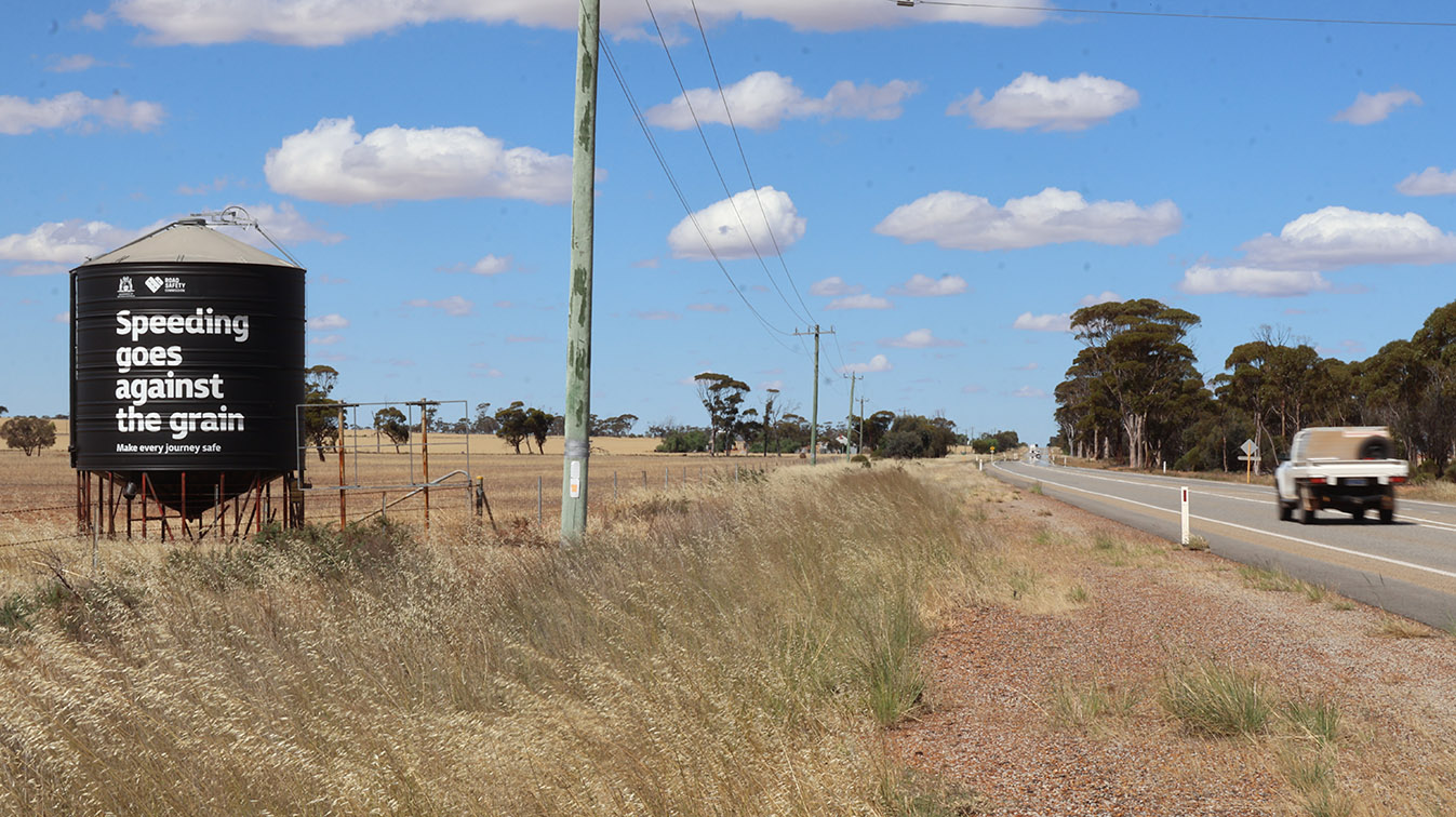 Initiative and Road Safety Commission WA bring road safety to life via regional art