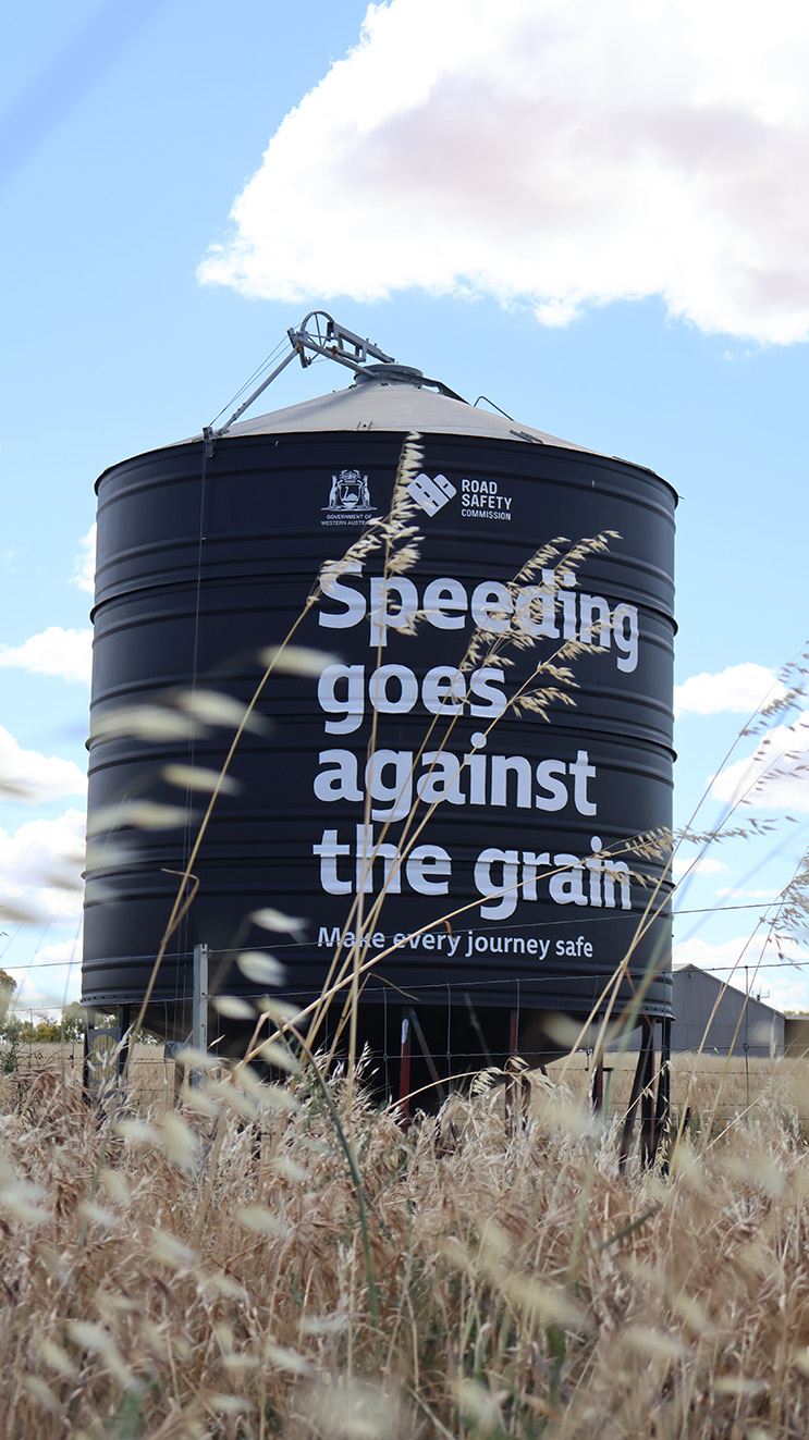 Initiative and Road Safety Commission WA bring road safety to life via regional art