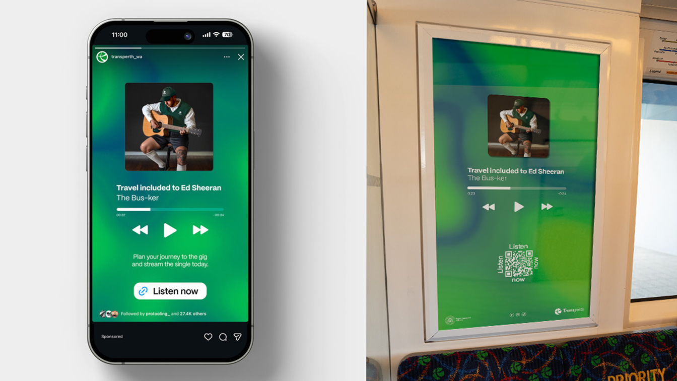 Moonsail’s “The Bus-ker” turned Transperth into the first act of Ed Sheeran’s tour